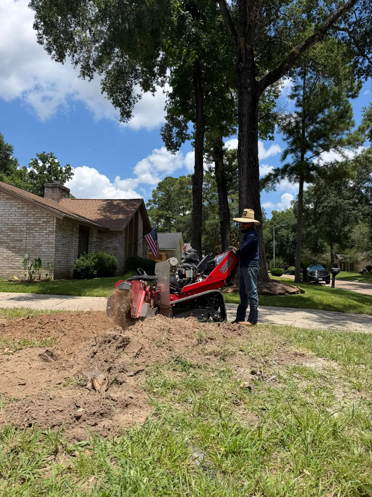 Stump Grinding by Blossom Exteriors